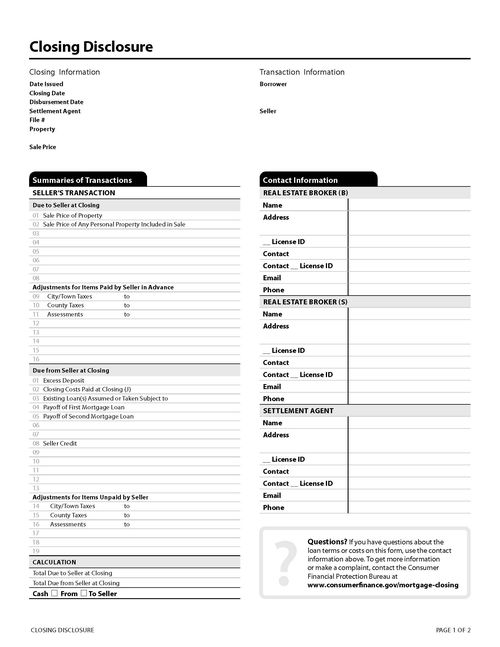 Seller CD page 1 Seller CD page 1