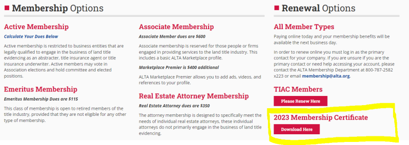 Membership cert Membership cert